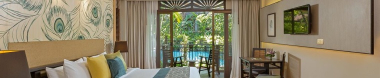 Номер Standard с видом на бассейн в Khaolak Merlin Resort