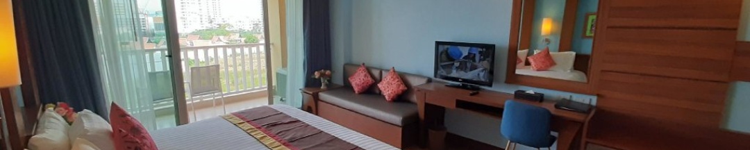 Номер Superior с видом на город в Saisawan Beach Resort