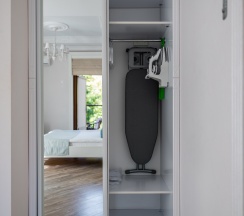 Двухместный полулюкс Provence №20 c 1 комнатой с балконом и с красивым видом из окна двуспальная кровать в Лель