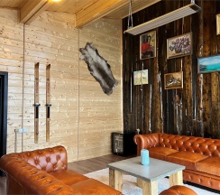 Номер в шале "Териберка" в Cedar grass Териберка