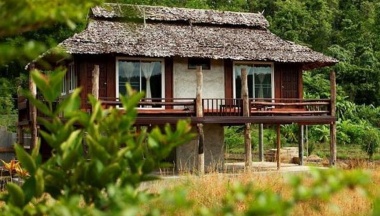 Двухместный номер Deluxe с видом на горы 2 отдельные кровати в Herntai Resort