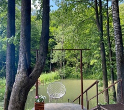 Коттедж "Русская баня"  с сибирским чаном в Клевер