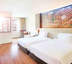 Двухместный номер Deluxe 2 отдельные кровати в Novotel Phuket Vintage Park Resort