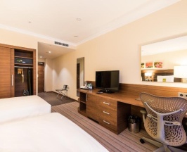 Двухместный номер 2 отдельные кровати в Hilton Garden Inn