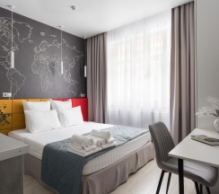 Апартаменты Travel в Hotel design style