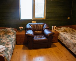 2-местный номер эконом с 2 односпальными кроватями в Альгиз