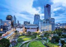 Двухместный номер Premier с видом на парк 2 отдельные кровати в Novotel Bangkok Platinum