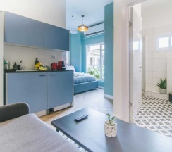Двухместная студия двуспальная кровать в Monochrome Rothschild - Smart Hotel by Loginn Tel Aviv