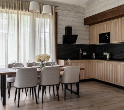 НОВЫЙ коттедж «У реки» в ОхтаПарк