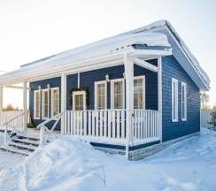 Кантри с 2 спальнями и сауной в Никитское Подворье