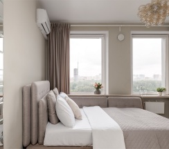 Veranda - 2х местные апартаменты-студия у Ботанического сада (13 этаж) в Smart Lofts Moscow