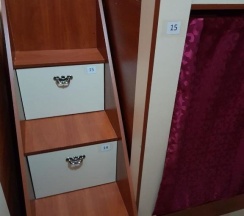 Кровать в общем номере (мужской номер) в FM Hostel