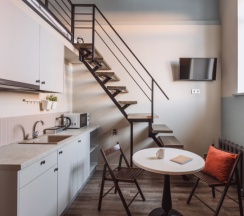 Апартаменты-дуплекс Standart 4 в Home Hotel