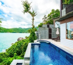 Вилла с бассейном Royal в Отель Panviman Resort Koh Phangan