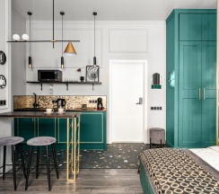 Апартаменты студия на 6-й Советской улице, 22 в D Apartments (Д Апартменс) на улице 6-я Советская