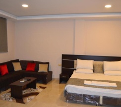 Двухместная студия двуспальная кровать в Panda Hotel Apartments