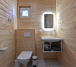 Мини-Барнхаус с видом на озеро в Река & Песок