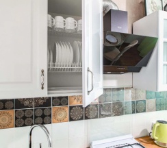 Шестиместные апартаменты с балконом в Апартаменты Возле Немиги