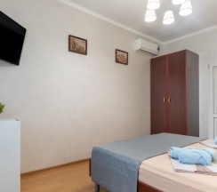 Двухместный номер Standard с балконом и с красивым видом из окна двуспальная кровать в Гостевой дом