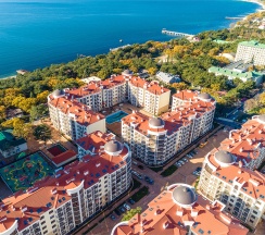 Евродвушка 50 кв.м. на берегу моря с бассейном ул. Мира 44 в Милка