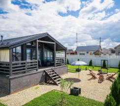 4-комнатный коттедж стандарт в Лес_Озеро_Дом