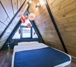 Aframe Luxe Black | Банный чан на территории в Берёзовая роща