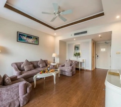 Двухместный люкс Executive с видом на океан двуспальная кровать в Vinpearl Resort & Spa Nha Trang Bay