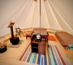 шатер глэмпинг в Форт Верный