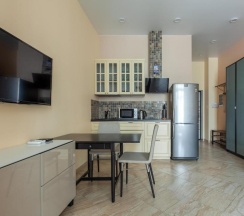Апартаменты стандарт с двуспальной кроватью кв. 102б в Deluxe apartments