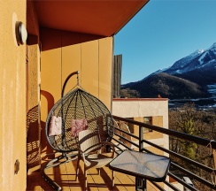 Апартаменты 56 с романтичным интерьером в Панорама парк