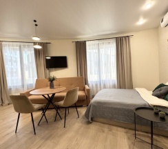 Комфортная студия в ЖК Level на Нагатинской в Happy House - Люблинская