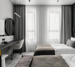 2-местный номер стандарт в Kravt Hotel Innopolis