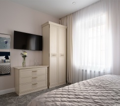 Люкс с 1 спальней и кухней-гостиной в Academia Васильевский