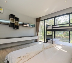 Вилла с 2 комнатами двуспальная кровать в We Home Resort