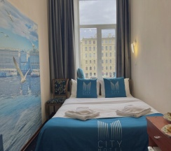 Стандарт двухместный номер с 1 кроватью в City на Фонтанке