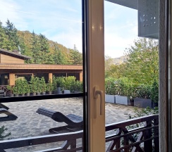 Апартамент ЭДЕЛЬВЕЙС - студия с панорамой на горы в Панорама Ачишхо