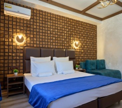 Двухместный номер Комфорт Улучшенный с балконом двуспальная кровать в Астра де Роза