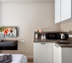 1-комнатные апартаменты студия в BestFlat24 (БэстФлэт24) на улице Шереметьевская 85с2