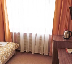 1-местный номер стандарт с 1 односпальной кроватью в Smart Hotel KDO Челябинск
