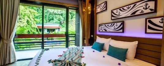 Двухместный номер Superior с видом на сад (2 отдельные кровати) в Chaokoh Phi Phi Hotel & Resort