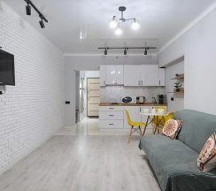 Четырёхместные апартаменты Standard c 1 комнатой в Bg Apartments