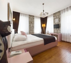 Двухместный номер Deluxe двуспальная кровать в Kayezta Hotel Alacati
