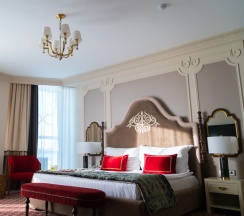 Двухместный номер Улучшенный с видом на город двуспальная кровать в Jumbaktas