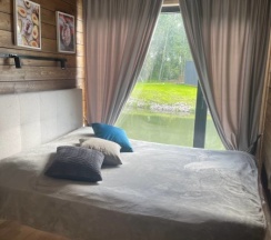 Домик на воде в Ашрам