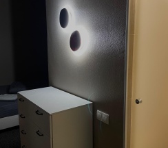 Номер стандарт с 1 двуспальной кроватью (без окна) в Лекс