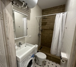 1-комнатные апартаменты студия с 1 двуспальной кроватью в Баринн