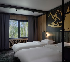 Стандарт в мотеле с балконом в Среди Гор