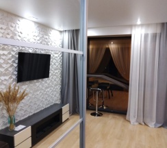 Студия Superior с красивым видом из окна в Baikal Hill Residence