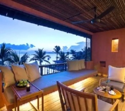 Двухместный номер XL с видом на море двуспальная кровать в Hansar Samui Resort & Spa