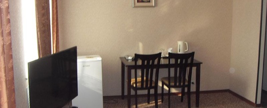 Номер стандарт с 1 двуспальной кроватью (с завтраком) в Аэрополис